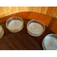 Lazy Susan met fondue schalen